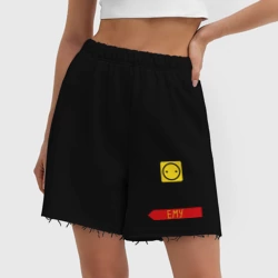 Женские шорты oversize футер хлопок Идеально подхожу ему - фото 2