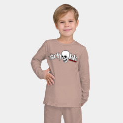 Детская пижама с лонгсливом хлопок Schokk - фото 2