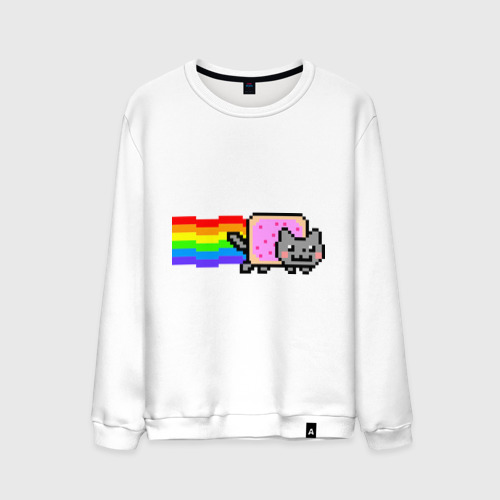 Мужской свитшот хлопок Nyan Cat