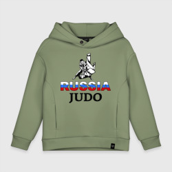 Детское худи Oversize хлопок Russia judo