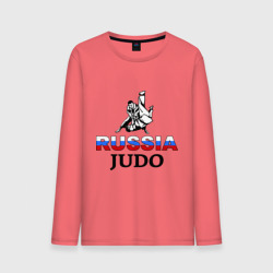 Мужской лонгслив хлопок Russia judo