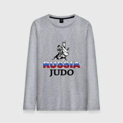 Мужской лонгслив хлопок Russia judo