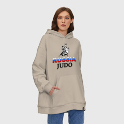 Худи SuperOversize хлопок Russia judo - фото 2