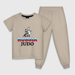 Детская пижама хлопок Russia judo