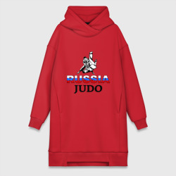 Платье-худи хлопок Russia judo