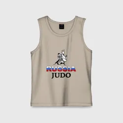 Детская майка хлопок Russia judo