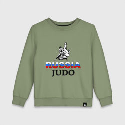 Детский свитшот хлопок Russia judo