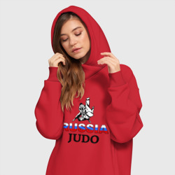 Платье-худи хлопок Russia judo - фото 2