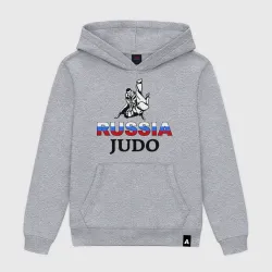 Женская толстовка хлопок Russia judo