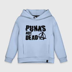 Детское худи Oversize хлопок Punks not dead 2