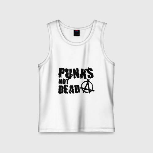 Детская майка хлопок Punks not dead 2