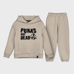 Детский костюм хлопок Oversize Punks not dead 2