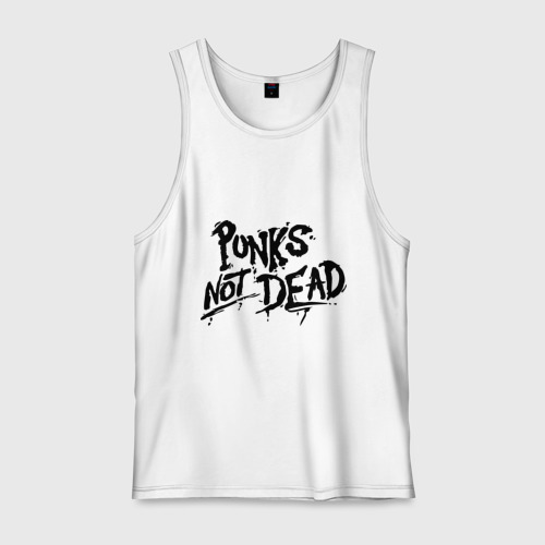 Мужская майка хлопок Punks not dead