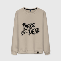 Мужской свитшот хлопок Punks not dead