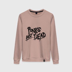 Женский свитшот хлопок Punks not dead