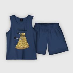 Детская пижама с шортами хлопок Далек из сериала Доктор Кто