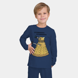 Детская пижама с лонгсливом хлопок Далек из сериала Доктор Кто - фото 2