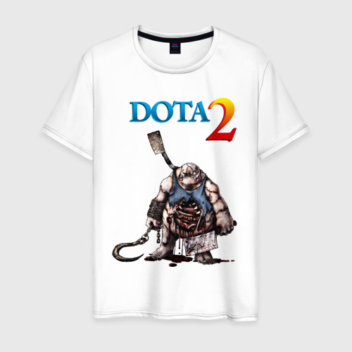 Мужская футболка хлопок Dota 2(4), цвет белый