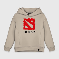 Детское худи Oversize хлопок Logo Dota 2