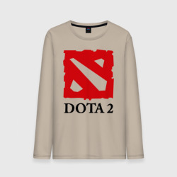 Мужской лонгслив хлопок Logo Dota 2