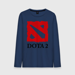 Мужской лонгслив хлопок Logo Dota 2