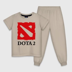 Детская пижама хлопок Logo Dota 2