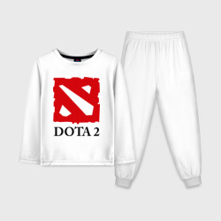 Детская пижама с лонгсливом хлопок Logo Dota 2