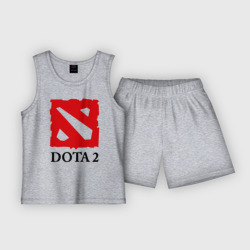 Детская пижама с шортами хлопок Logo Dota 2