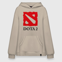 Худи SuperOversize хлопок Logo Dota 2