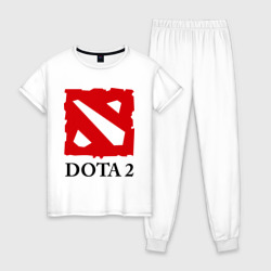 Женская пижама хлопок Logo Dota 2