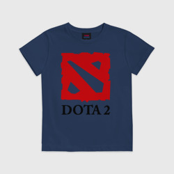 Детская футболка хлопок Logo Dota 2