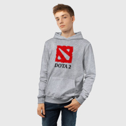 Детская толстовка хлопок Logo Dota 2 - фото 2