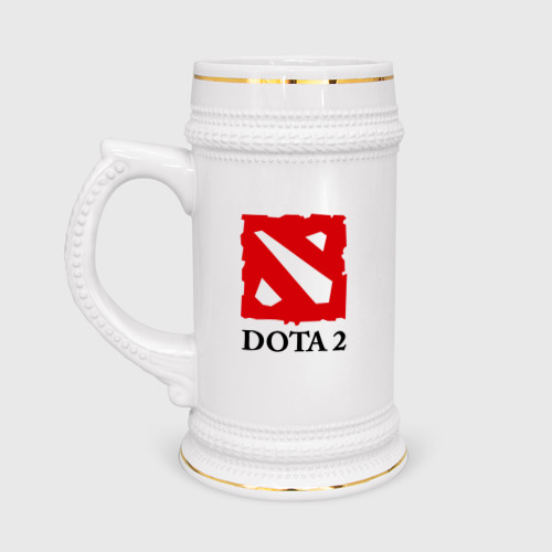 Кружка пивная Logo Dota 2