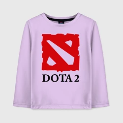 Детский лонгслив хлопок Logo Dota 2