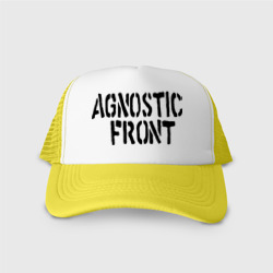 Кепка тракер с сеткой Agnostic front