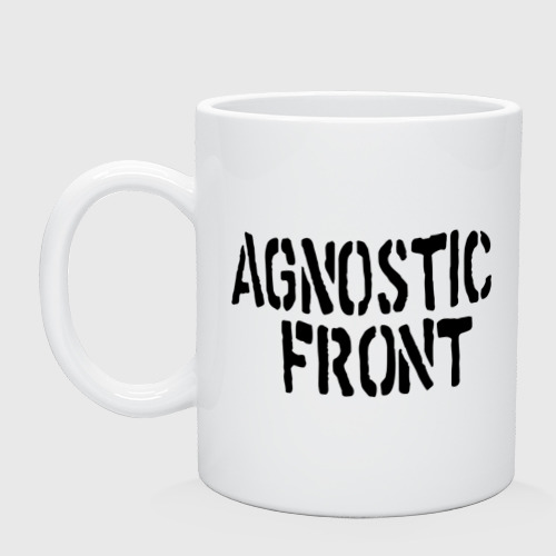 Кружка Agnostic front Фото 01 Кружка Agnostic front Фото 01