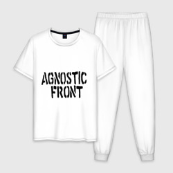 Мужская пижама хлопок Agnostic front