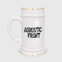 Кружка пивная Agnostic front