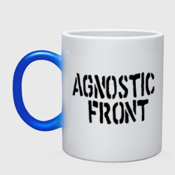 Кружка хамелеон Agnostic front