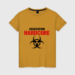 Женская футболка хлопок Generation Hardcore