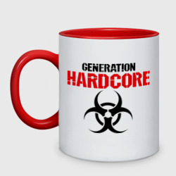 Кружка двухцветная Generation Hardcore