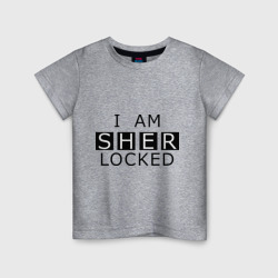 Детская футболка хлопок I am sherlocked