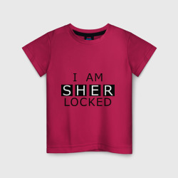 Детская футболка хлопок I am sherlocked