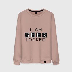 Мужской свитшот хлопок I am sherlocked