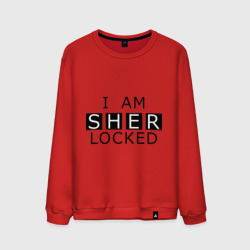 Мужской свитшот хлопок I am sherlocked