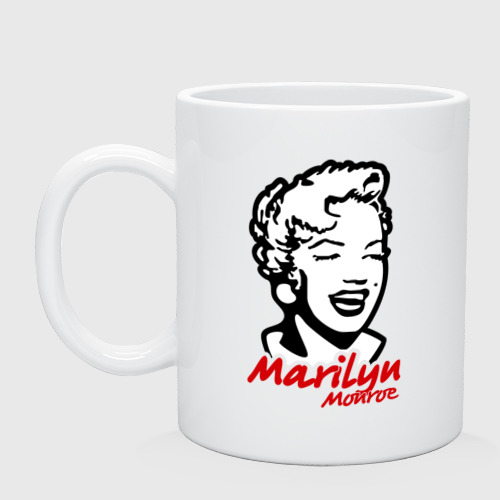 Кружка керамическая Marilyn Monroe (Мэрилин Монро)