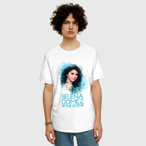 Мужская футболка хлопок Oversize Selena Gomez - фото 3