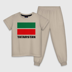 Детская пижама хлопок Флаг Татарстана