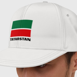 Кепка снепбек с прямым козырьком Флаг Татарстана