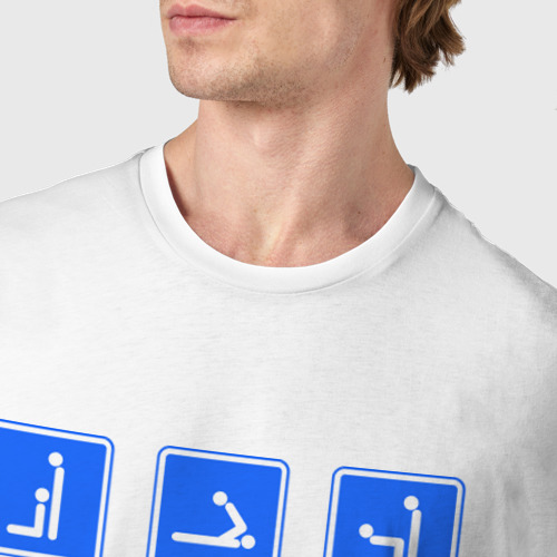 Мужская футболка хлопок Безвыходные положения - фото 6